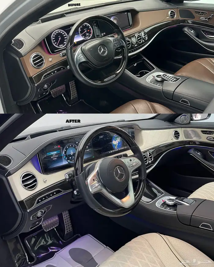تعديل مرسيدس اس كلاس 2014 الى 2020 AMG 27