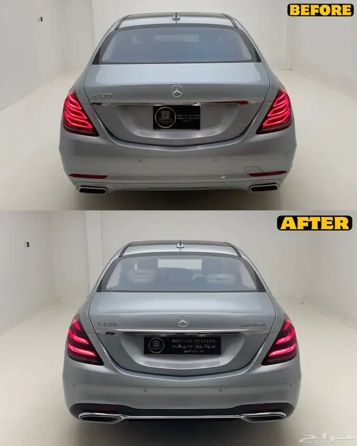 تعديل مرسيدس اس كلاس 2014 الى 2020 AMG 55