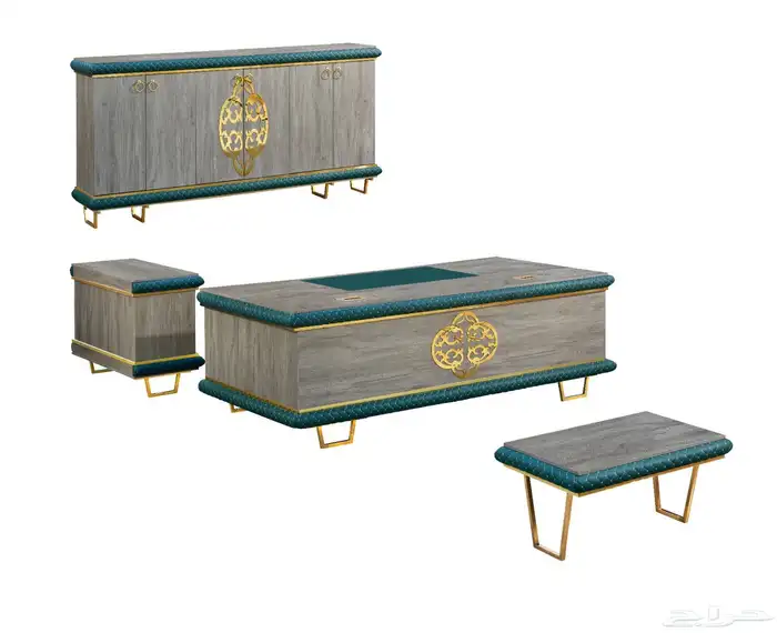 office furniture طقم مكتب أبيض حق مدير كبير و مكاتب إداريه 3