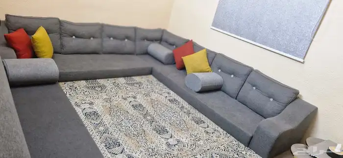 كنب ارضي خشب المساحة 3 4 0