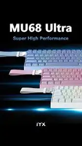 كيبورد احترافي للالعاب mus68 0