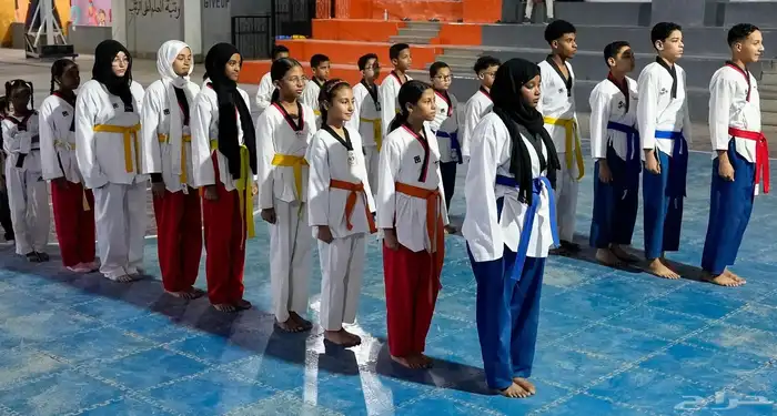 تدريب التايكوندو بأكاديمية العبها صح بالعزيزية الرياض 6