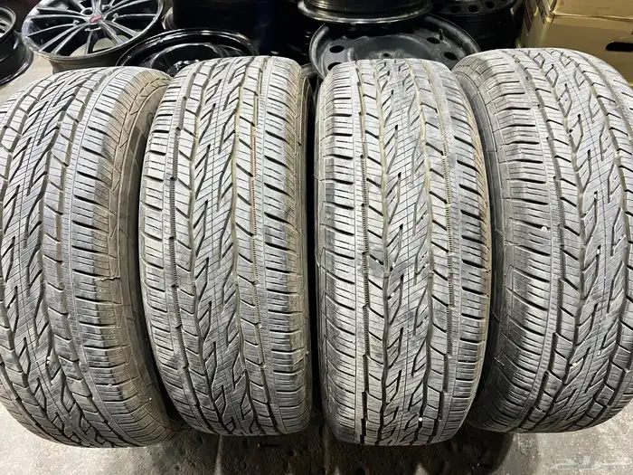 طقم كفرات كونتيننتال نضيف مقاس 265.65.18 4