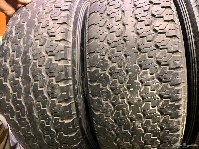 جنوط فتك مع كفرات دنلوب مقاس 275 70 16 6