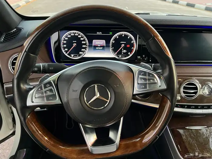 مرسيدس ( S400 ) الموديل 2015 نظيفه جدا 19