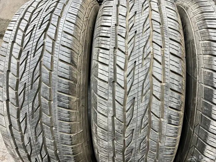 طقم كفرات كونتيننتال نضيف مقاس 265.65.18 8