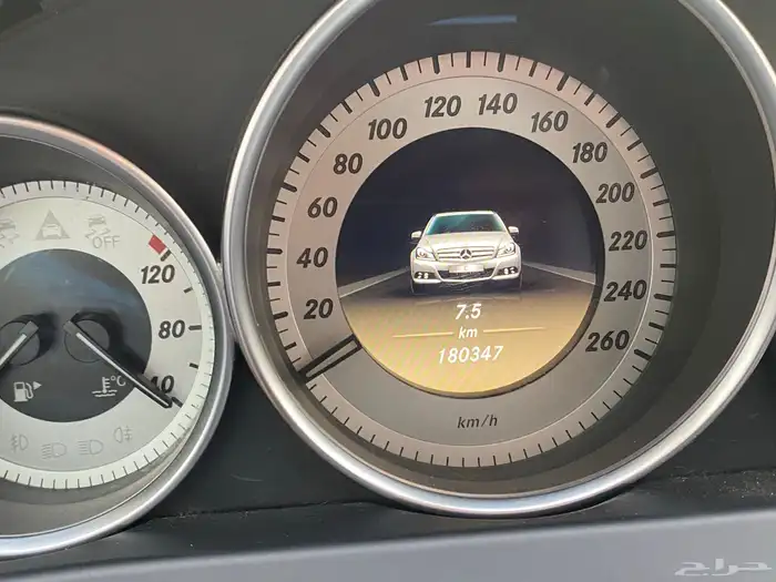 مرسيديس C200 الجفالي موديل 2012 13