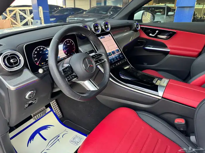 مرسيدس GLC200 KIT AMG 2024 على الضمان 5