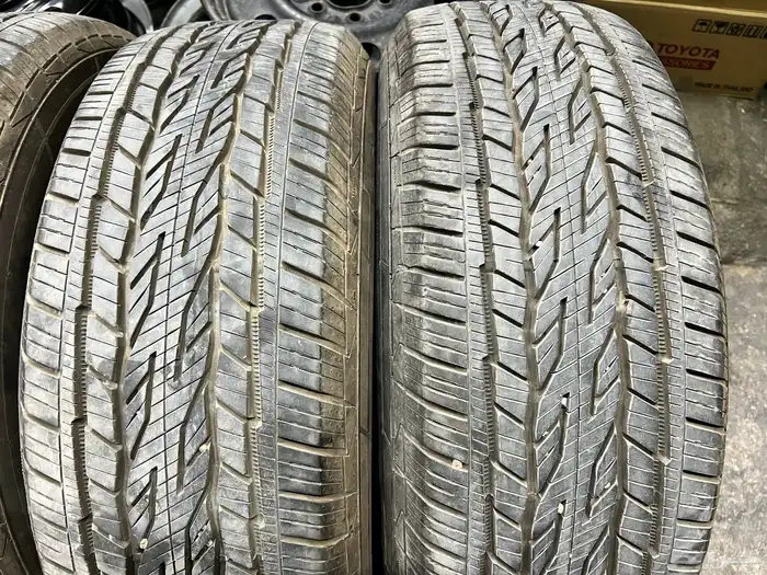 طقم كفرات كونتيننتال نضيف مقاس 265.65.18 5