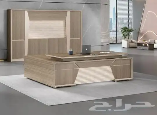 عروض خاص 30   خصم في مكتب طقم 240سم ب تصاميم للفخامة 0