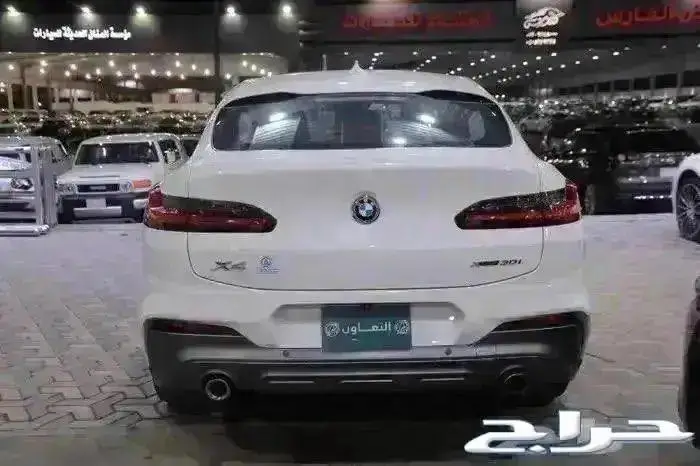 بي ام دبليو X4 فل كامل بانوراما جلد اربعة سلندر موديل 2019 5