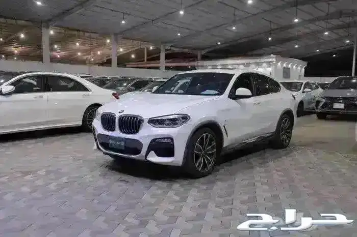 بي ام دبليو X4 فل كامل بانوراما جلد اربعة سلندر موديل 2019 2