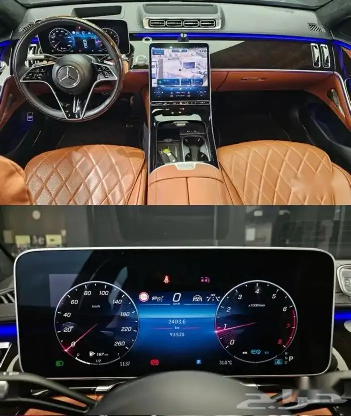 مرسيدس S580 3