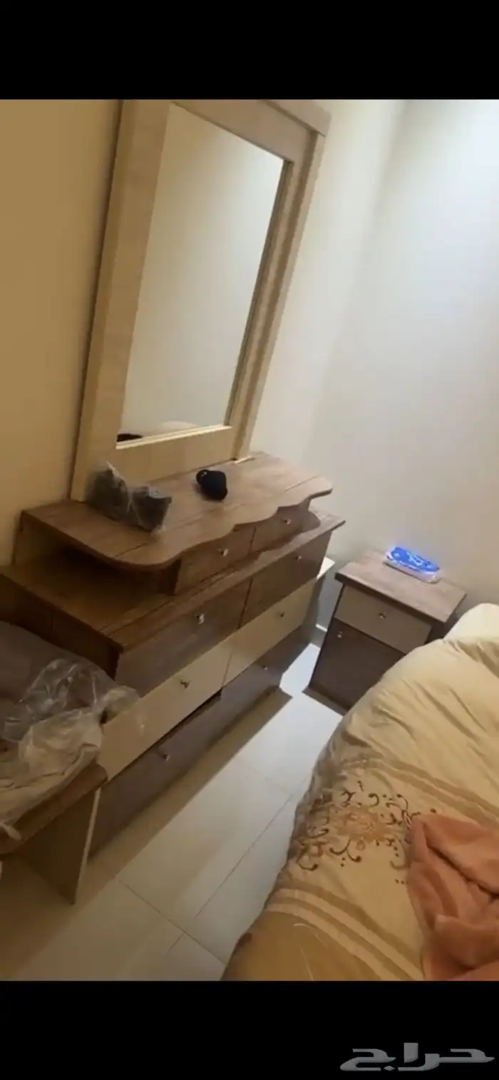 غرفة نوم جديدة مع مرتبة جدااد 1