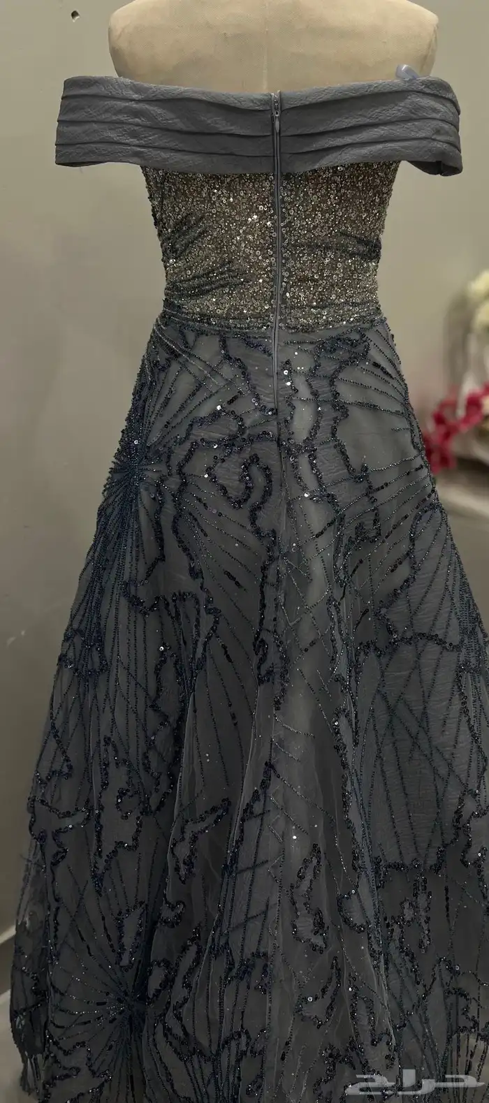 فستان سهرة راقي   مقاس Small 5