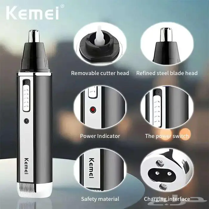 مكينة حلاقة1x4 تشذيب Kemei 5