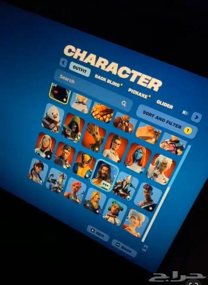 حساب فورت بس مايربط سوني 0