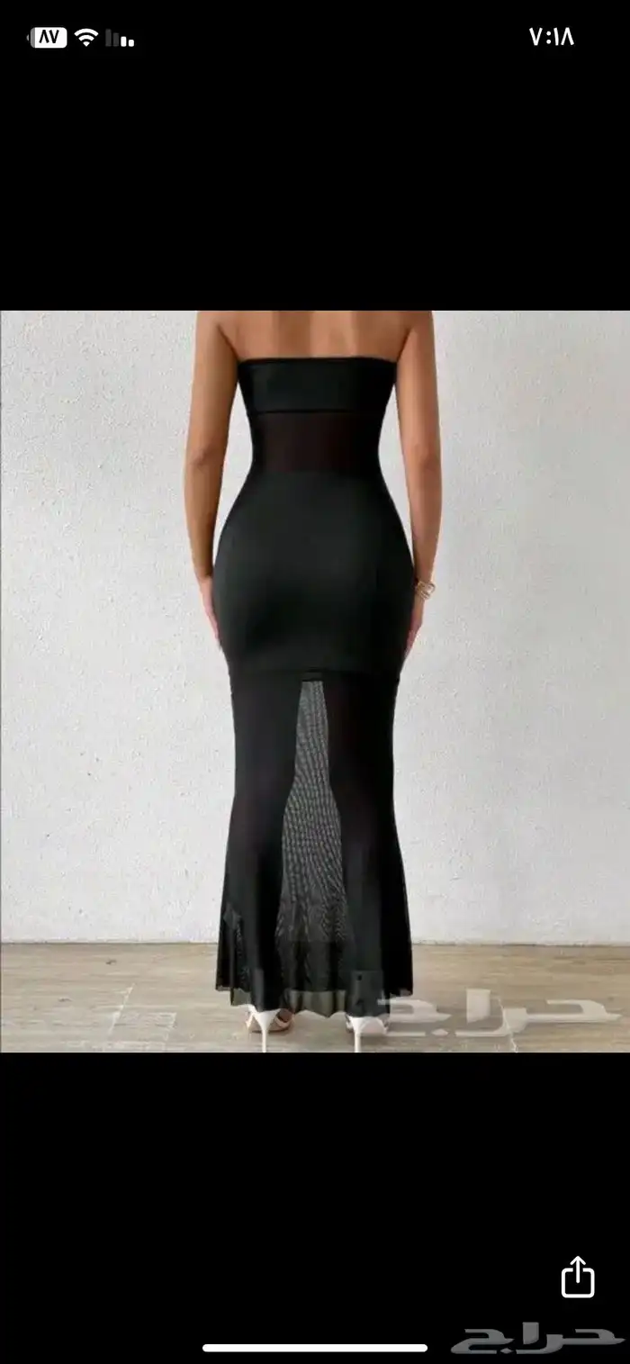 فساتين سهره جديده الثلاث فساتين ب 100 ريال المقاس لارج 7