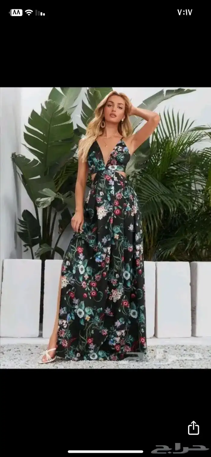 فساتين سهره جديده الثلاث فساتين ب 100 ريال المقاس لارج 0