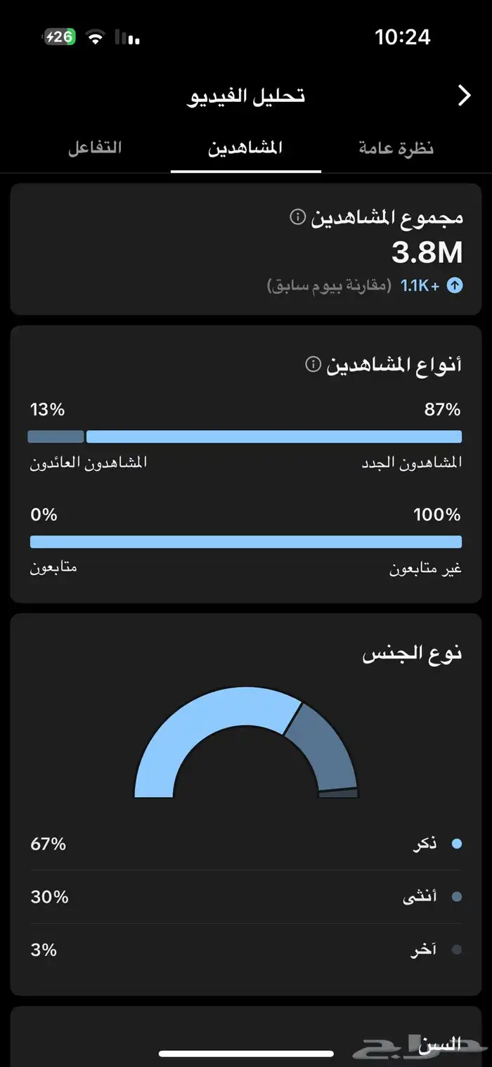 حساب تيك توك 55 الف متابع 300 الف لايك 2