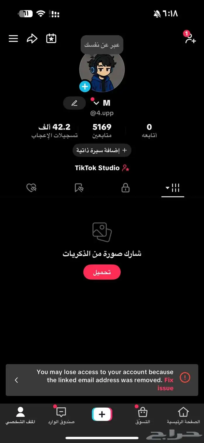 حسابات تيك توك 10