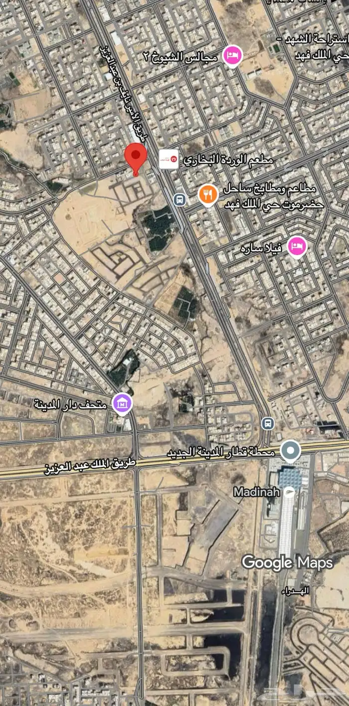 للبيع قطع سكنية مفرزة داخل حد الحرم موقع ممتاز بالملك فهد 2