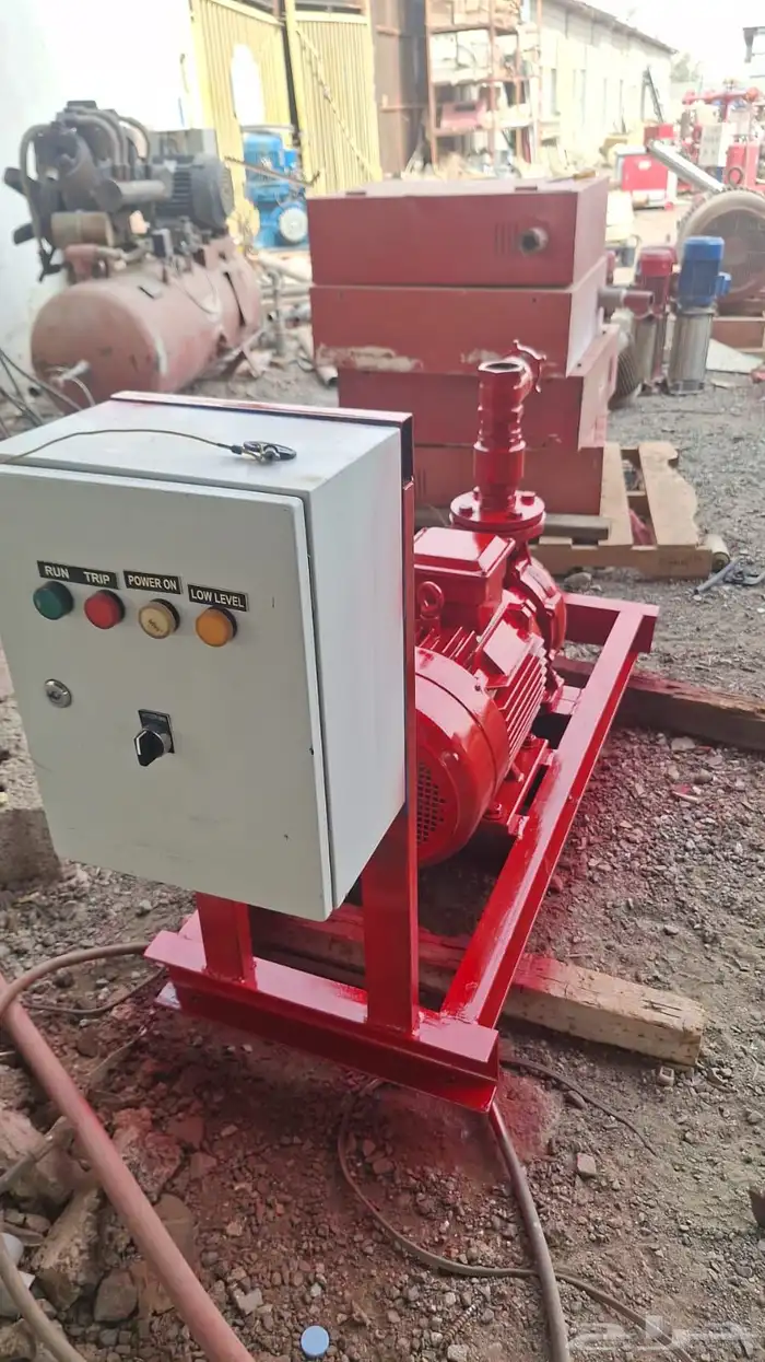 نظام ثالث لمضخات الحريق 15 و 25 0