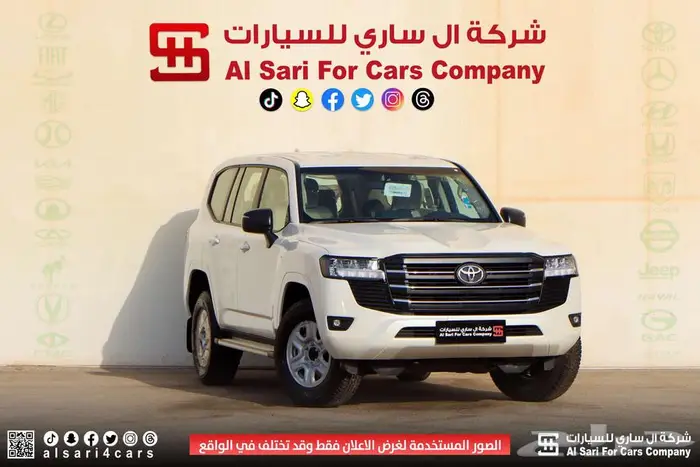 تويوتا لاند كروزر GX هدد تنفس طبيعي 4.0 2025 29