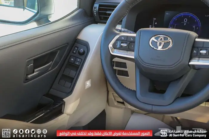 تويوتا لاند كروزر GX هدد تنفس طبيعي 4.0 2025 13