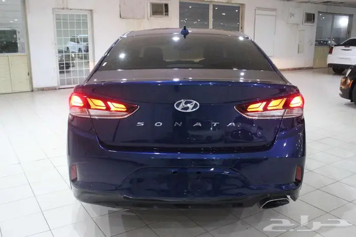 سوناتا 2019 ازرق بطاقة جمركيه 7