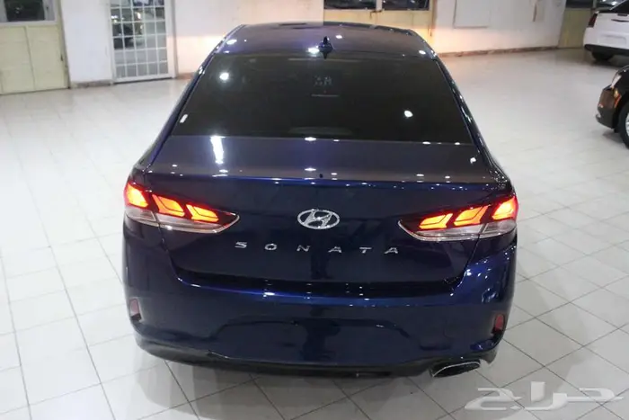 سوناتا 2019 ازرق بطاقة جمركيه 8