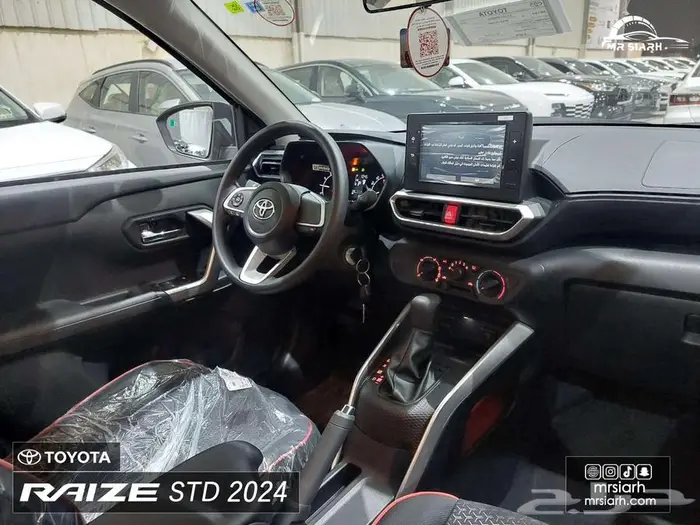 تويوتا رايز استاندر جنوط 2024 2