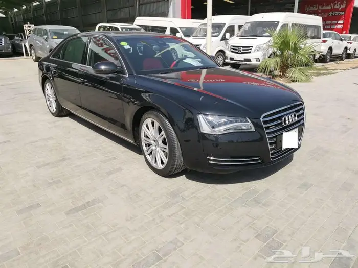 اودي A8 L موديل 2013 اللون اسود 2