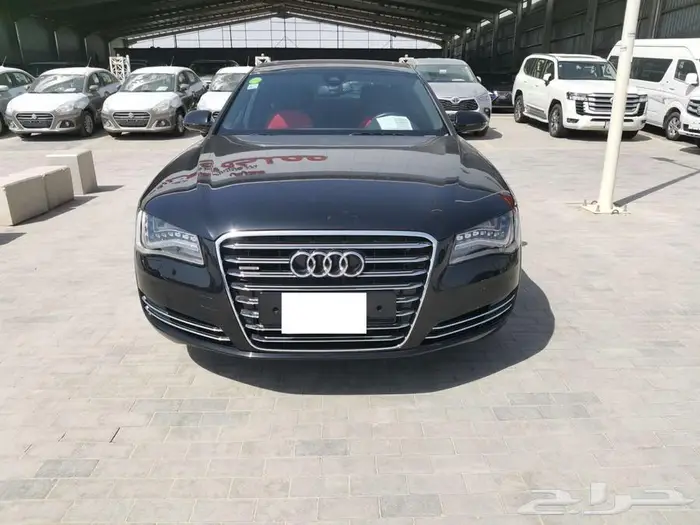 اودي A8 L موديل 2013 اللون اسود 0