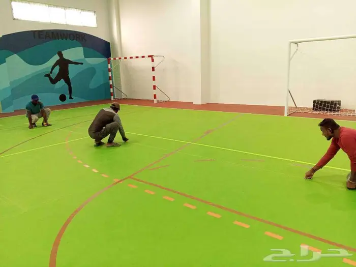 انظمة ارضيات و ملاعب رياضية متكاملة من التصميم الى التنفيذ. 24