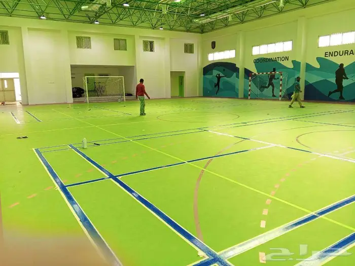 انظمة ارضيات و ملاعب رياضية متكاملة من التصميم الى التنفيذ. 22