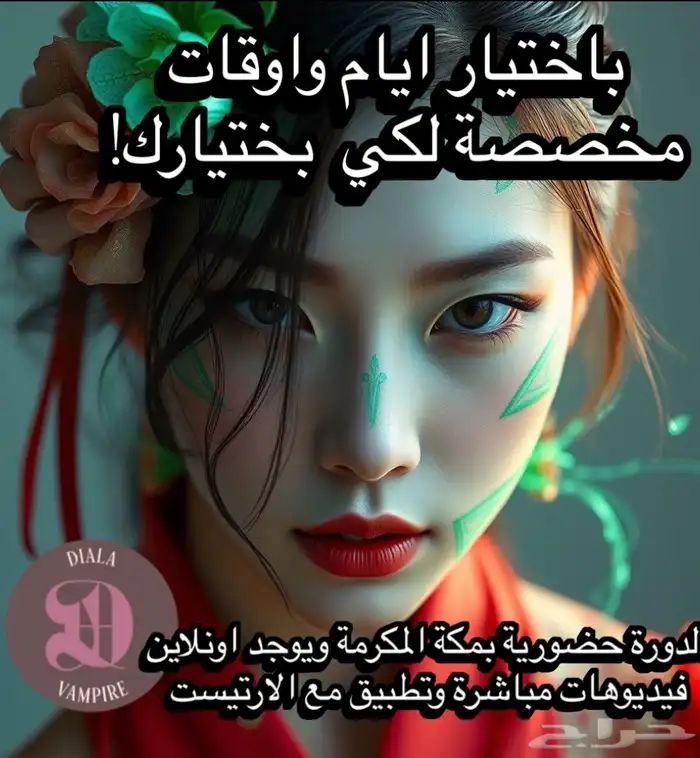 افتتاح دورات ميك اب الاحترافي الفردية 2