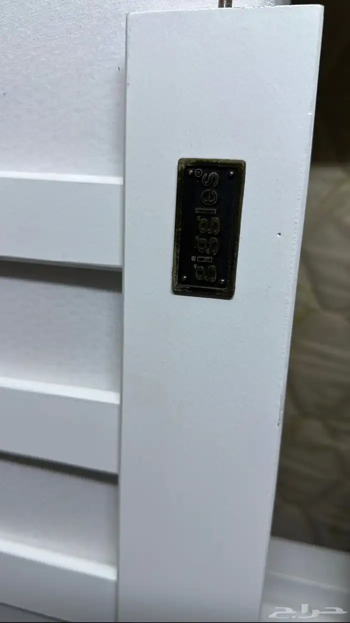 سرير اطفال ابيض ججلز ممتاز 1