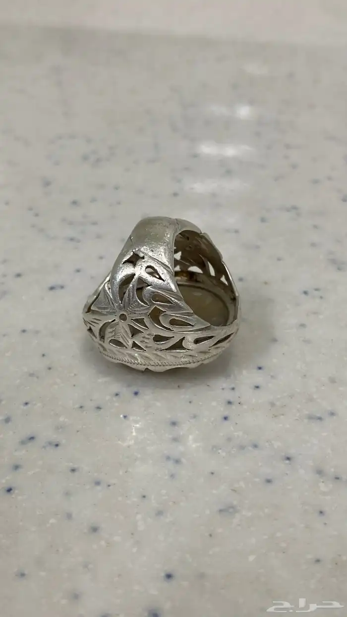 خاتم عقيق مشجر 1