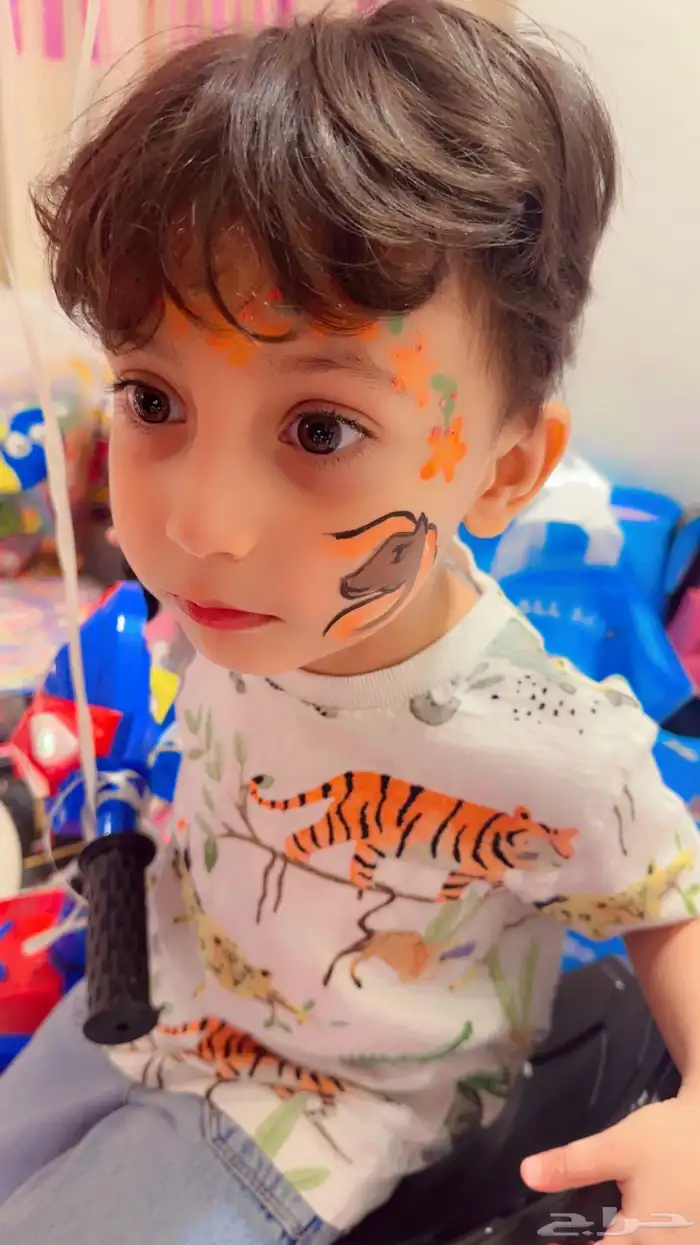 مهرجة ورسم على الوجه 5