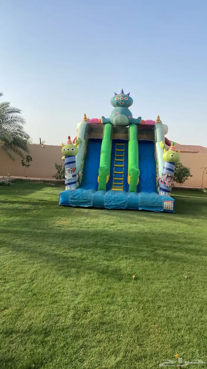 نطيطات زحاليق مائيه ملاعب صابونيه المزاحميه وضواحيها 2