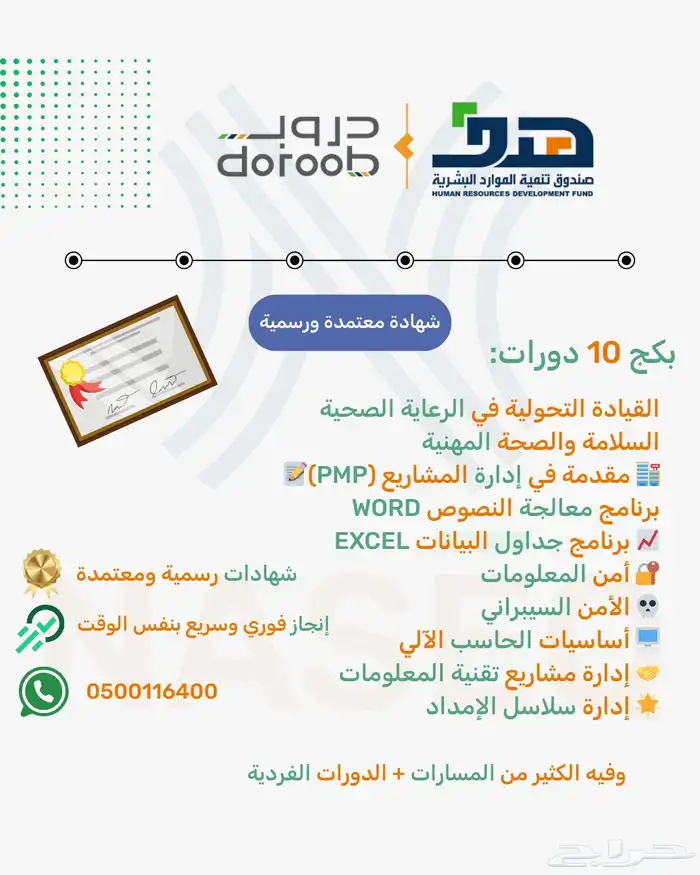 بكج 20 دورة دروب - هدف بسعر رمزي وإنجاز فوري - 59 تقييم 0