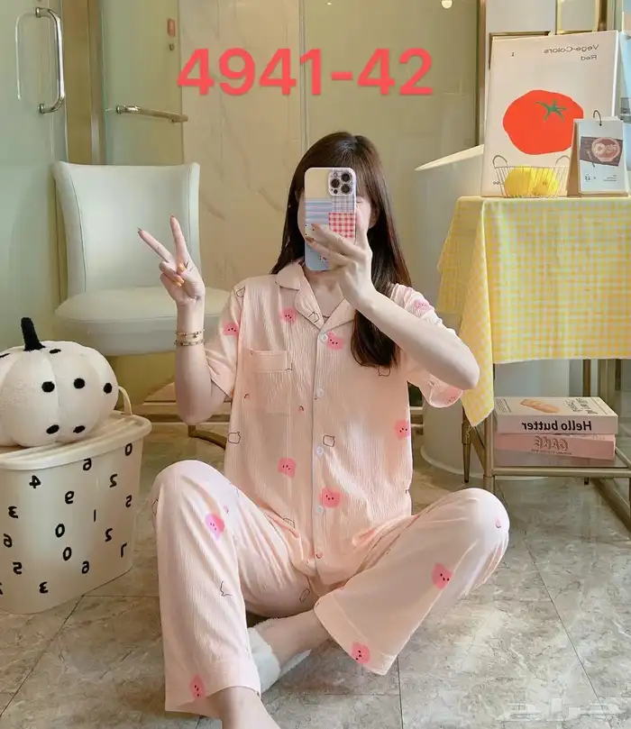 قمصان بجامات نسائية بالجمله 53