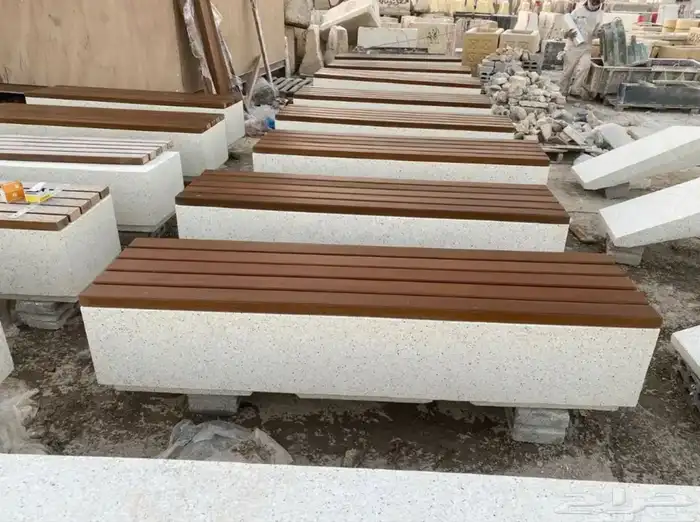 كراسي حدائق سلات مهملات احواض زراعه سفتي خرسانه كراسي ظهر 27