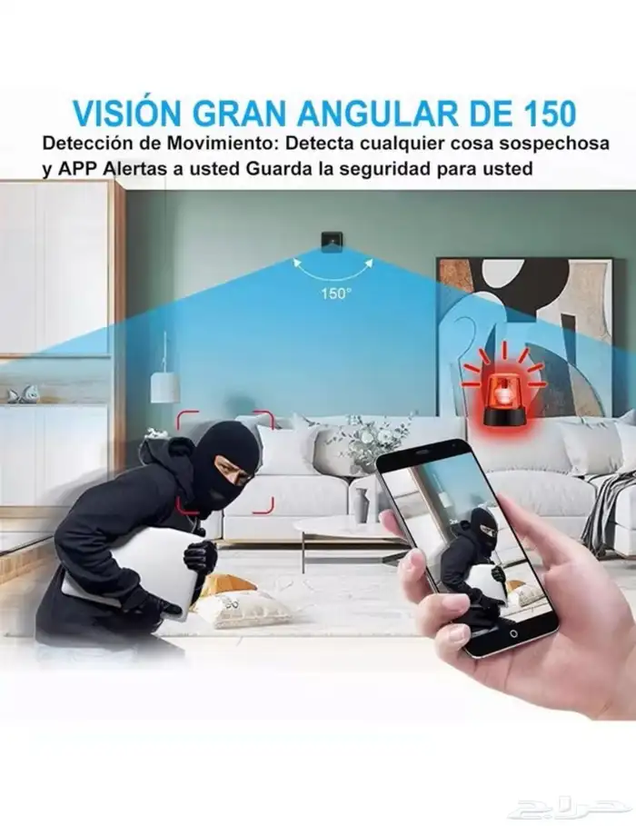 كاميرا تجسس ميني 1080p Full HD واي فاي 1
