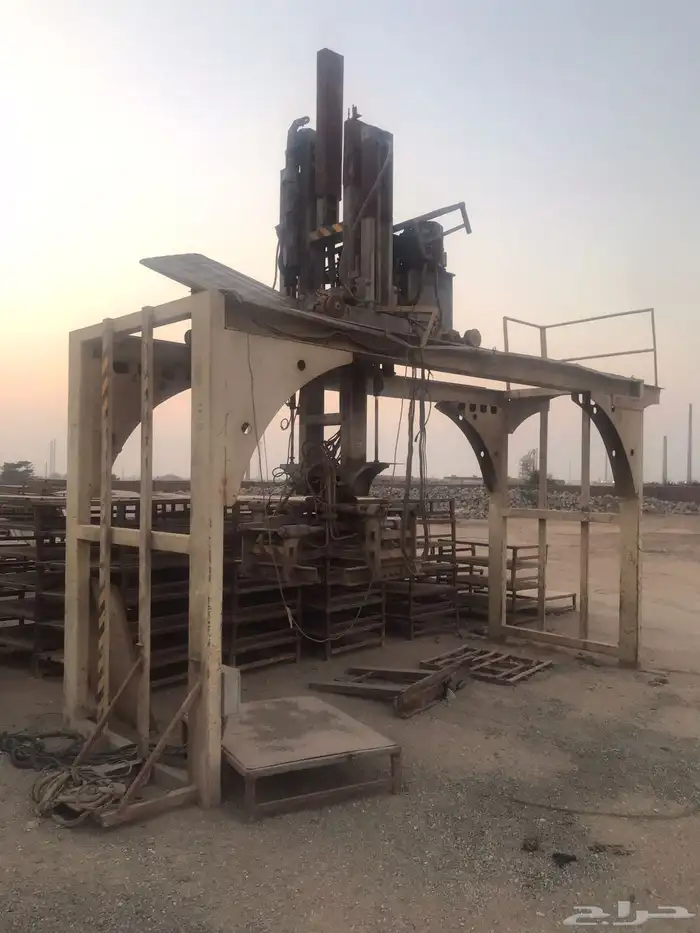 فك وتركيب خطوط انتاج الانترلوك 45