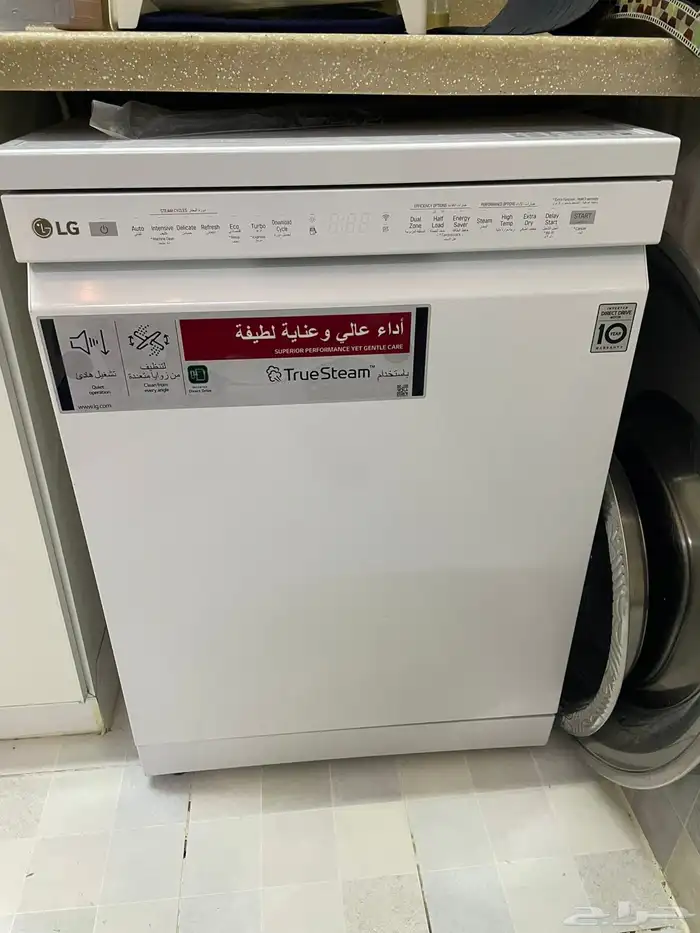 غسالة صحون LG وغسالة ملابس 12 كيلو 0