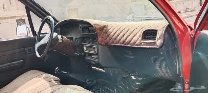 وانيت تويوتا موديل 96 احمر 4