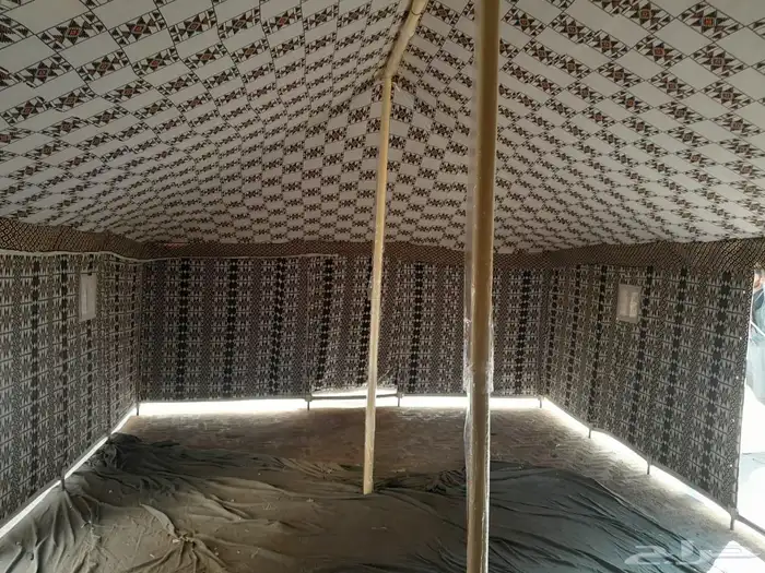 خيام متحركة حجازي ابيض مخطط بأسود خيام اسود مخطط بأبيض 4