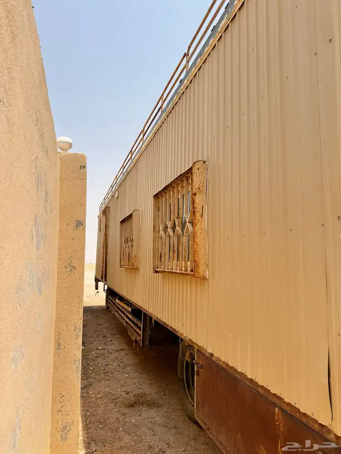 كرفان سحب كرفان ابل طول14او12 مطبخ ومجلس ومروش وشبك 6